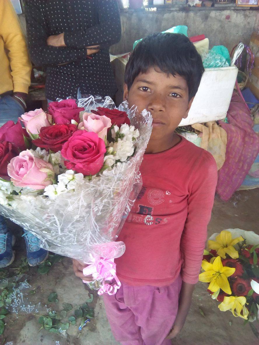 インドで花を買ってみた Kayoreenaのindia Blog